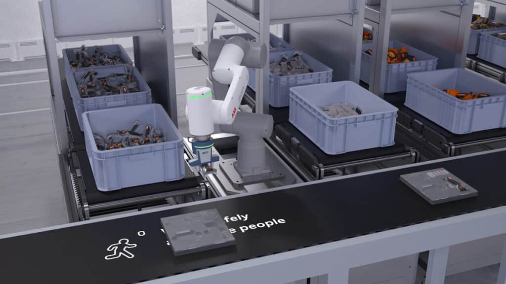 Hệ Thống Cobot Ứng Dụng Trên Line Sản Xuất.